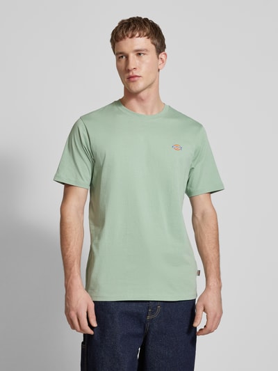 Dickies T-Shirt mit Label-Print Modell 'MAPLETON' Mint 4