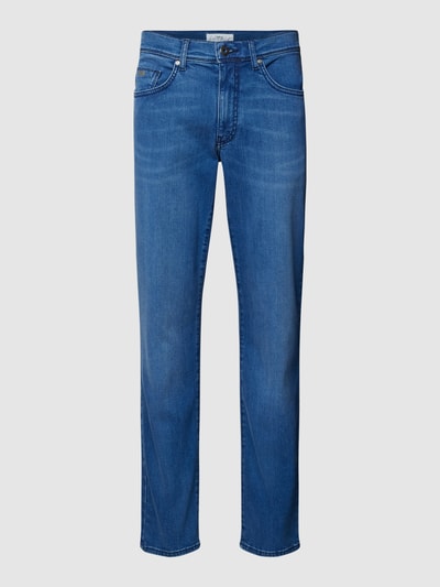 Brax Straight Leg Jeans im 5-Pocket-Design Modell 'CADIZ' Jeansblau 2