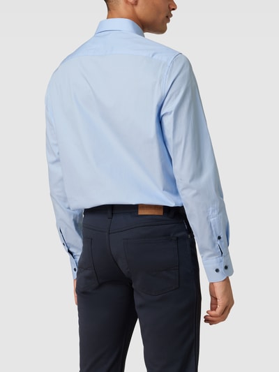 Tommy Hilfiger Tailored Regular Fit Business-Hemd mit Kentkragen Bleu 5