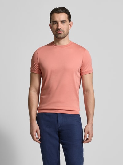 RAGMAN T-Shirt mit Rundhalsausschnitt Apricot 4
