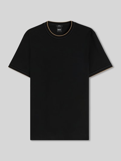 BOSS Slim Fit T-Shirt aus reiner Baumwolle Modell 'Tessler 195' Black 2
