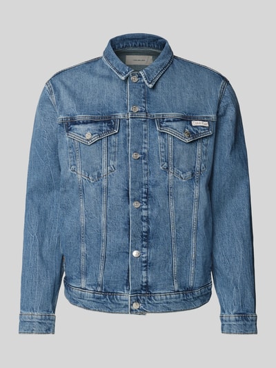 Calvin Klein Jeans Jeansjacke mit Label-Patch Jeansblau 2