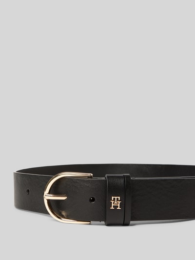 Tommy Hilfiger Pasek ze skóry naturalnej model ‘ESSENTIAL EFFORTLESS 3.0’ Czarny 2