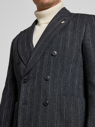 Manuel Ritz 2-Knopf-Sakko mit Reverskragen Marine 3