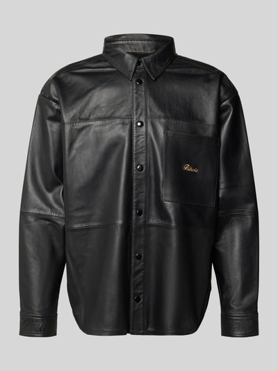 BLKVIS Vrijetijdsoverhemd in leerlook Zwart - 2