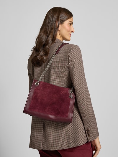 Lauren Ralph Lauren Handtas met draagband Bordeaux - 1