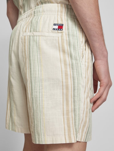 Tommy Jeans Loose fit korte strandbroek van puur katoen Beige - 3