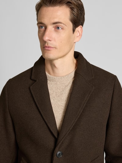 Lindbergh Jas met reverskraag Donkerbruin - 3