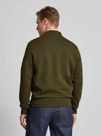 Polo Ralph Lauren Regular Fit Sweatjacke mit Logo-Stitching Modell 'Double' Oliv 5