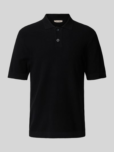 Only & Sons Koszulka polo z dzianiny o kroju regular fit z czystej bawełny model ‘TONY’ Czarny 2