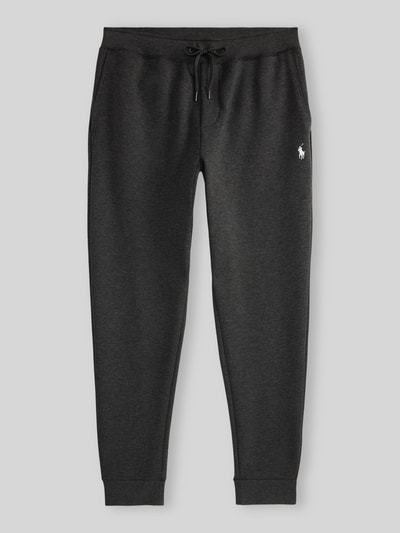 Polo Ralph Lauren Regular Fit Sweathose aus Baumwoll-Mix Dunkelgruen Melange 2
