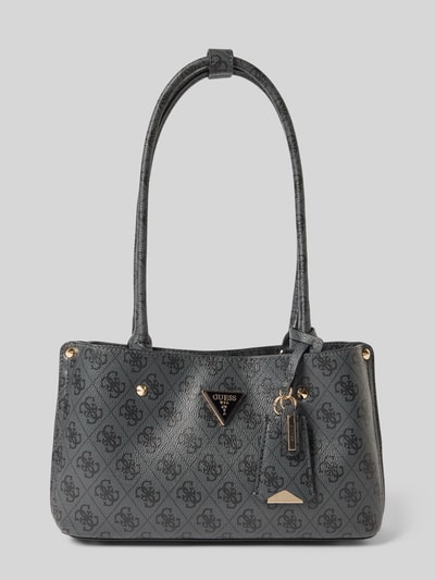 Guess Handtas met hengsels, model 'MERIDIAN' Antraciet - 2