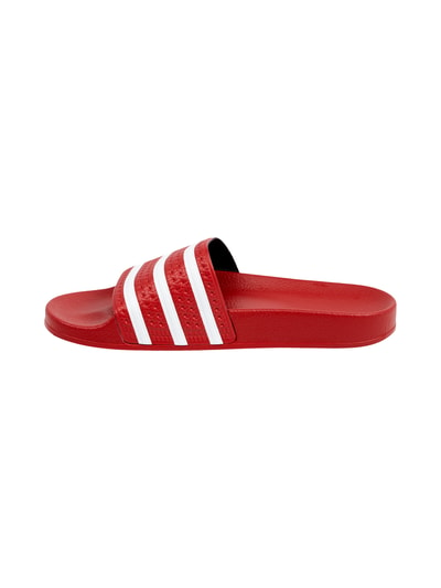 adidas Originals Adiletten mit Logo-Streifen Rot 3