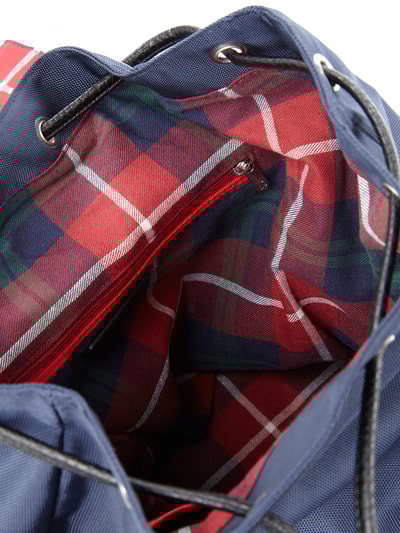s.Oliver RED LABEL Rucksack aus strapazierfähigem Canvas Marineblau 6