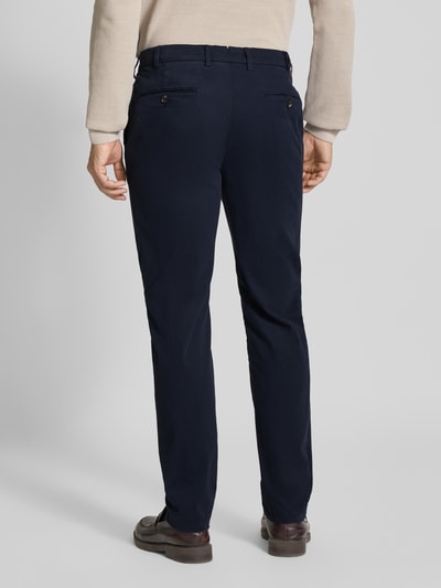 g1920 Chino mit französischen Eingrifftaschen Modell 'Tybalt' Marine 5