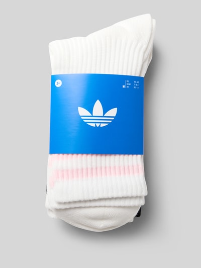 adidas Originals Socken mit Label-Detail im 3er-Pack Weiss 3