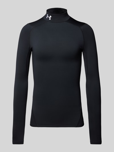 Under Armour Longsleeve mit Stehkragen und Logo-Stitching Black 2