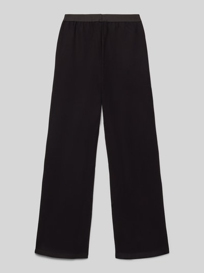 s.Oliver RED LABEL Wide leg broek van viscosemix  Zwart - 3