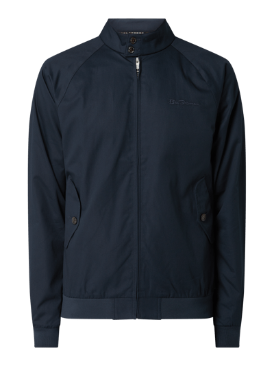 BEN SHERMAN Blouson aus Baumwolle Dunkelblau 2