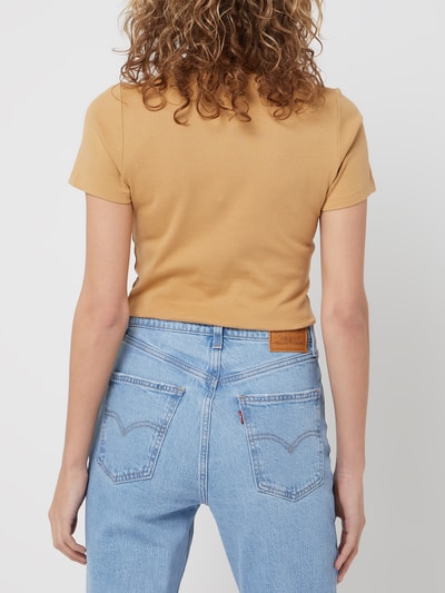 Levi's® T-Shirt mit Logo-Badge Camel 5