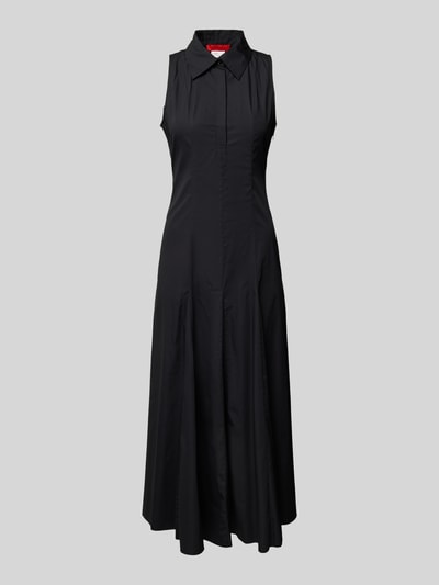 MAX&Co. Midikleid mit Eingrifftaschen Modell 'ERNEST' Black 2