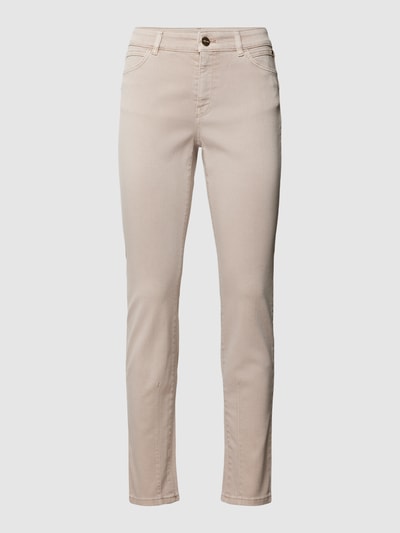 Marc Cain Jeans met labelpatch Taupe - 2