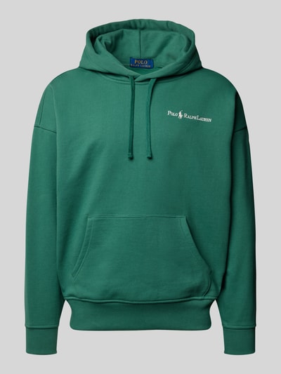 Polo Ralph Lauren Hoodie mit Label-Stitching Gruen 2