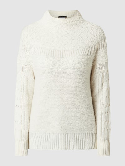 Pennyblack Sweter z mieszanki wełny  Złamany biały 2
