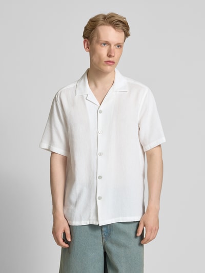 Only & Sons Freizeithemd mit Knopfleiste Modell 'BERTIL' Offwhite 4