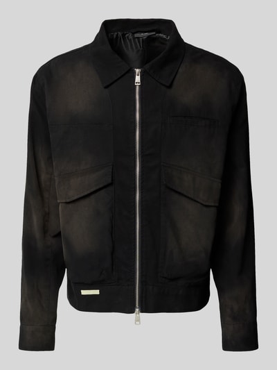 Don´t Waste Culture Jack met labeldetail, model 'Lenoria' Antraciet - 2