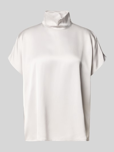 Style Icon Collection Fließende Bluse mit Stehkragen - curated by Isabelle Hartmann Hellgrau 2