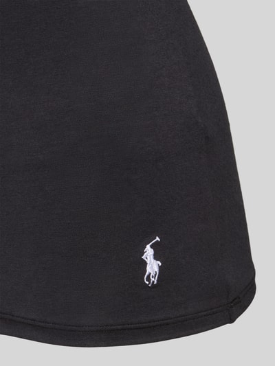 Polo Ralph Lauren Góra od piżamy z wyhaftowanym logo Jasnoszary melanż 2