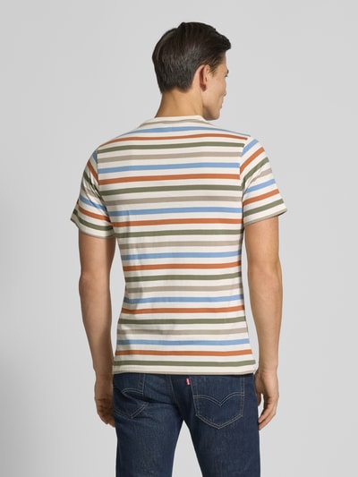 Barbour Regular fit T-shirt van puur katoen Offwhite - 5