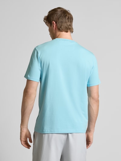 BOSS Green Relaxed Fit T-Shirt aus Baumwoll-Mix Modell 'TEE' Hellblau 5