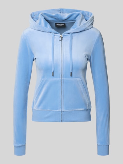 Juicy Couture Bluza rozpinana z wyhaftowanym logo model ‘ROBERTSON’ Jasnoniebieski 2