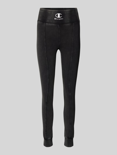 CHAMPION Skinny Fit Leggings mit fixierten Bügelfalten Black 1