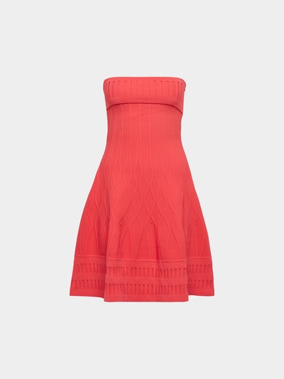 Dsquared2 Tailliertes Cocktailkleid Rot 2