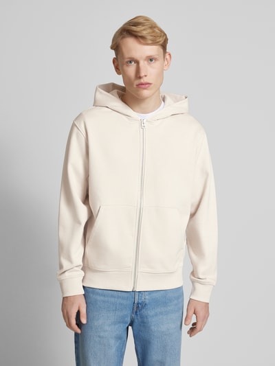 Jack & Jones Sweatjacke mit Viskose-Anteil und Label-Detail Modell 'URBAN' Offwhite 4