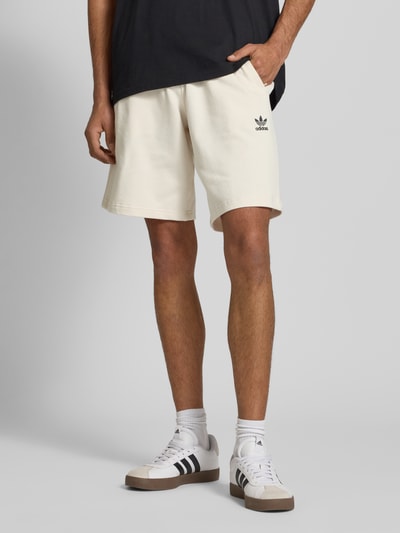 adidas Originals Regular Fit Sweatshorts mit Label-Stitching Offwhite 4