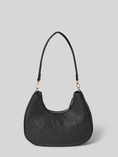 Valentino Bags Shoulder Bag mit Allover-Logo-Prägung Modell 'Samba' Black 3