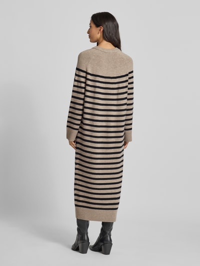 Tommy Hilfiger Gerade geschnittenes Freizeitkleid aus Woll-Kaschmir-Mix Beige 5