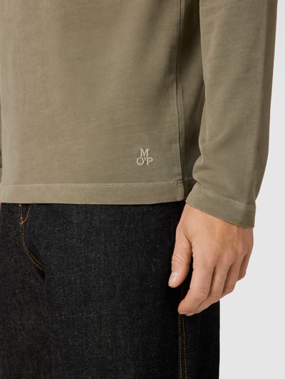 Marc O'Polo Longsleeve mit Rundhalsausschnitt Oliv 3