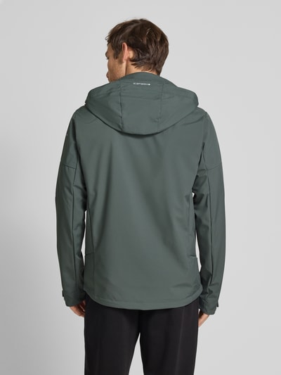 Icepeak Jack met capuchon, model 'BARMSTEDT' Flessengroen - 5