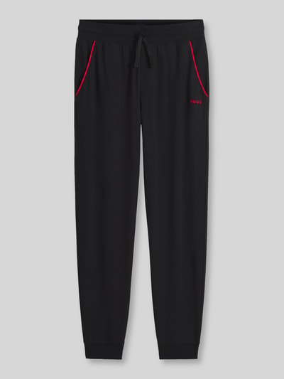 HUGO Regular Fit Sweathose aus Baumwollmix Modell 'NOAH' Black 2