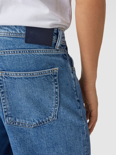 Marc O'Polo Denim Jeansshorts met labelpatch Koningsblauw - 3