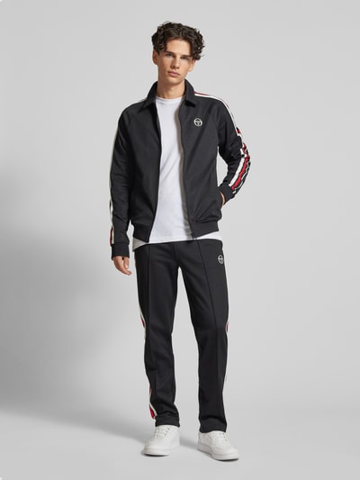 SERGIO TACCHINI Sweatjacke mit Label-Detail Black 1