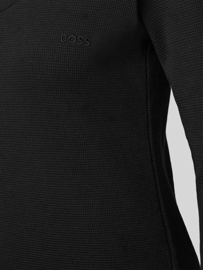 BOSS Slim fit pyjamabovendeel van katoenmix  - 2