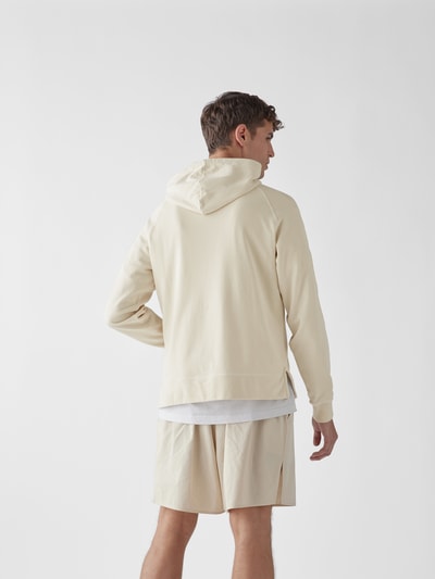 Officine Générale Hoodie mit Känguru-Tasche Ecru 5