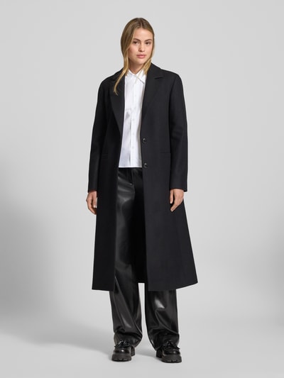 HUGO Boxy Fit Hemdbluse aus reiner Baumwolle Modell 'ELMA' Offwhite 1