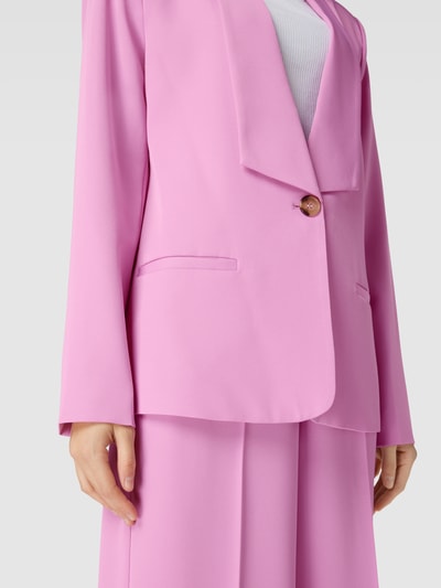 Saint Tropez Blazer mit Schalkragen Pink 3